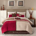 Madison Park Sundance Comforter Duvet Cover Pieced Ensemble de literie rouge